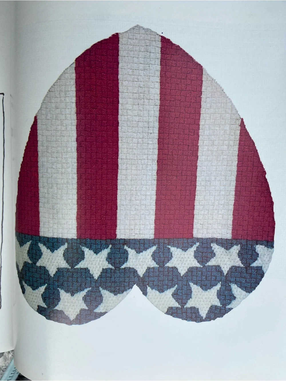 American Needlework 1776 1976 Needlepoint Pattern Book craft crafts USA Colonial